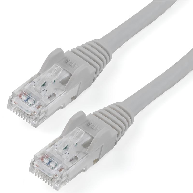 StarTech.com N6PATCH10GR câble de réseau Gris 3,05 m Cat6 U/UTP (UTP)