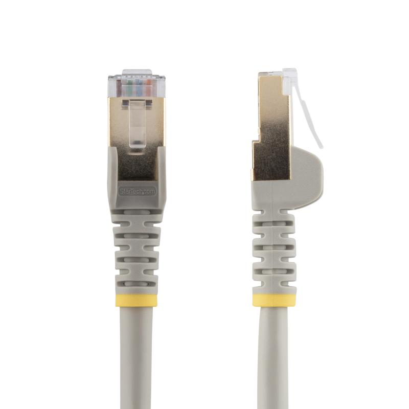 StarTech.com C6ASPAT5GR câble de réseau Gris 1,5 m Cat6a