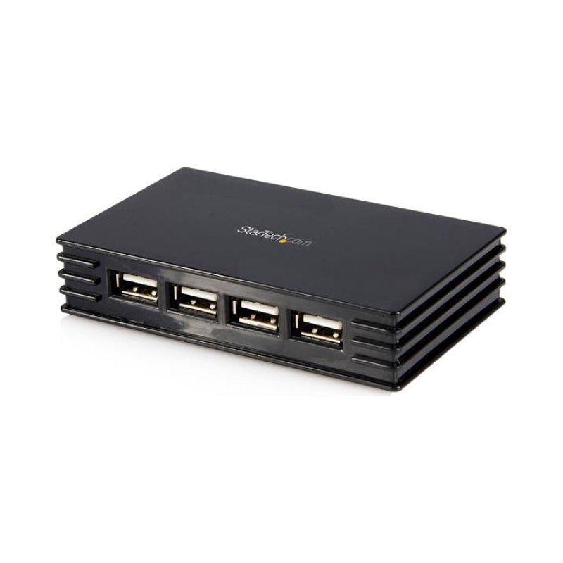 StarTech.com 4 Port Compact Black USB 2.0 Hub - TAA