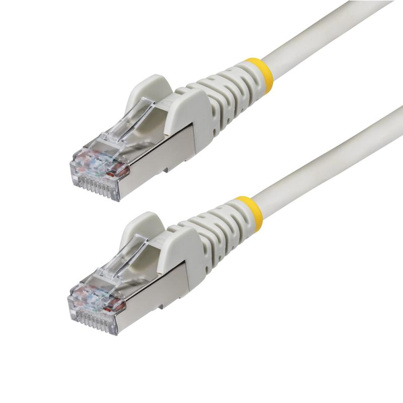 StarTech.com NLGR-3F-CAT6A-PATCH câble de réseau Gris 0,9 m S/FTP (S-STP)
