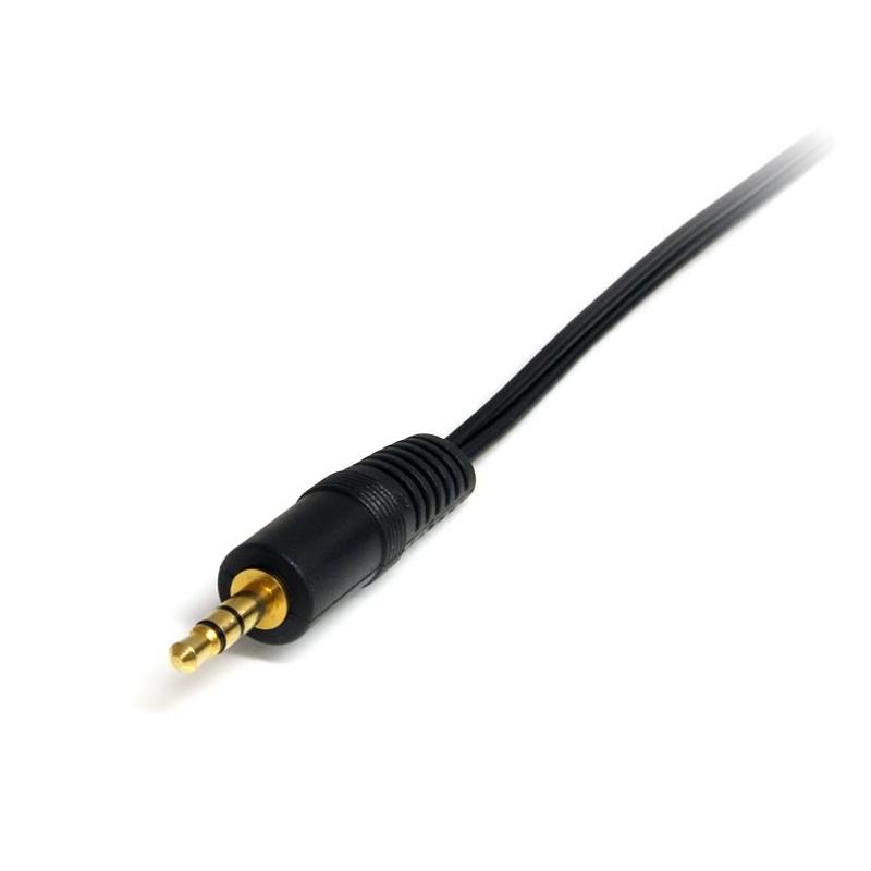 StarTech.com 3 ft Stereo Audio Cable - 3.5mm Male to 2x RCA Male 3