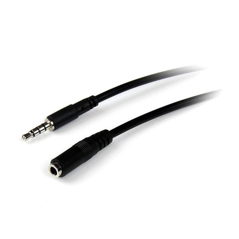 StarTech.com 1m 3.5mm 4 Position TRRS Headset Extension Cable - M/F
