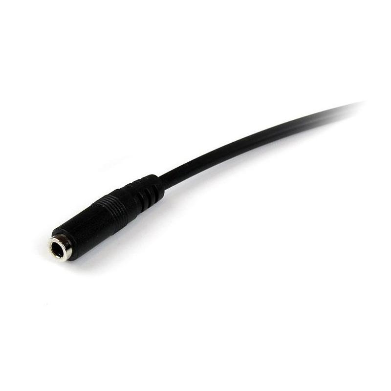 StarTech.com 1m 3.5mm 4 Position TRRS Headset Extension Cable - M/F 3