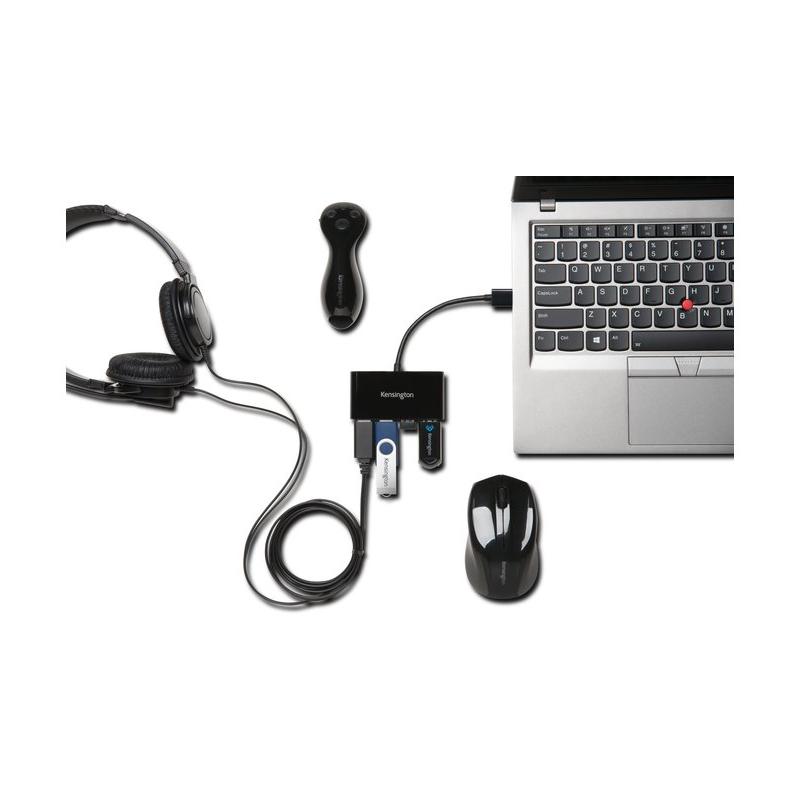 Kensington UH4000 USB 3.0 4-Port Hub 3