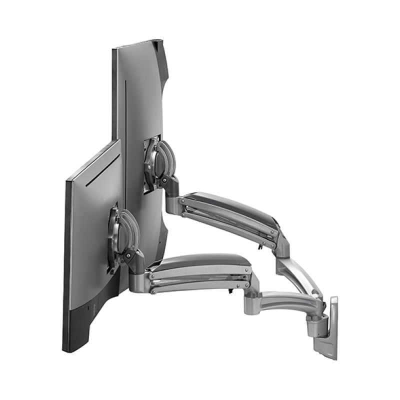 Chief KontourTM K1W Dynamic Wall Mount Reduced Height, 2 Monitors-K1W220SXRH