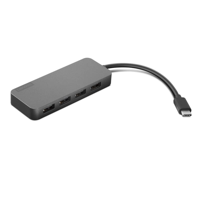 Lenovo 4X90X21427 interface hub USB 3.2 Gen 2 (3.1 Gen 2) Type-C 20000 Mbit/s Grey 2