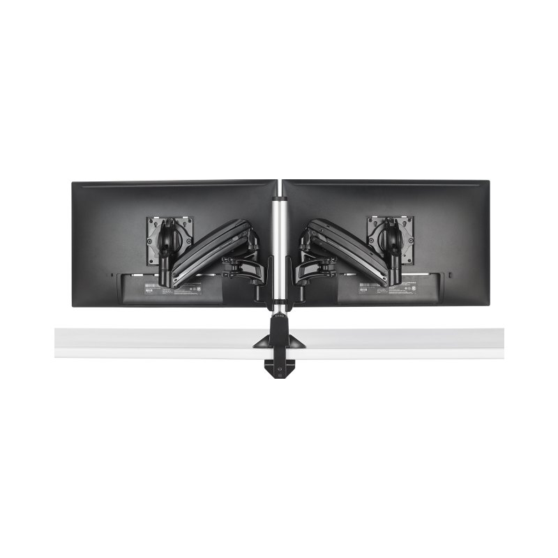 Chief KX Low-Profile Dual Monitor Arm, Column Desk Mount, Black