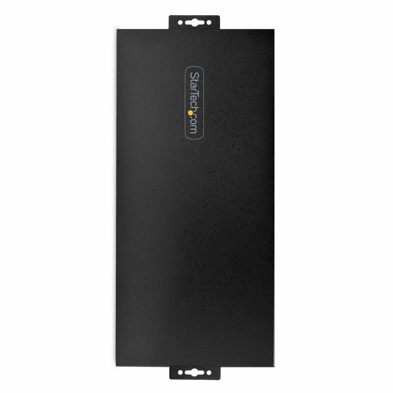 StarTech.com 16-Port Industrial USB 5Gbps Hub with Power Adapter, Metal Enclosure, Mountable, ESD Protection, Terminal Block Power, USB Charging, Dual-Host Switch - TAA 4