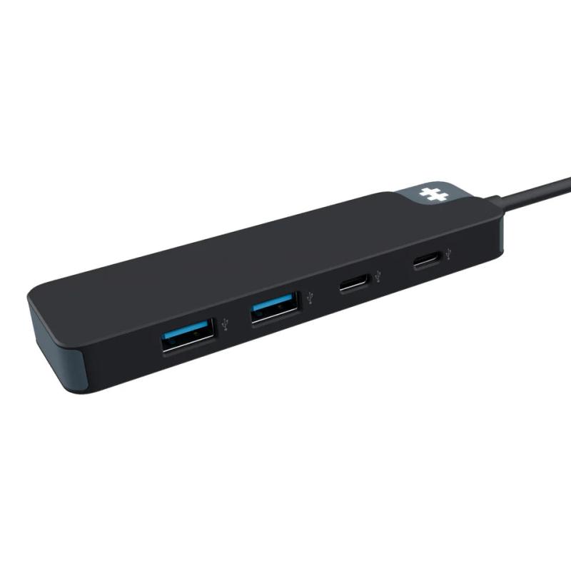 Targus HyperDrive Flex 4 Port USB-C Combo Hub USB 2.0 Type-C 5000 Mbit/s Black 2