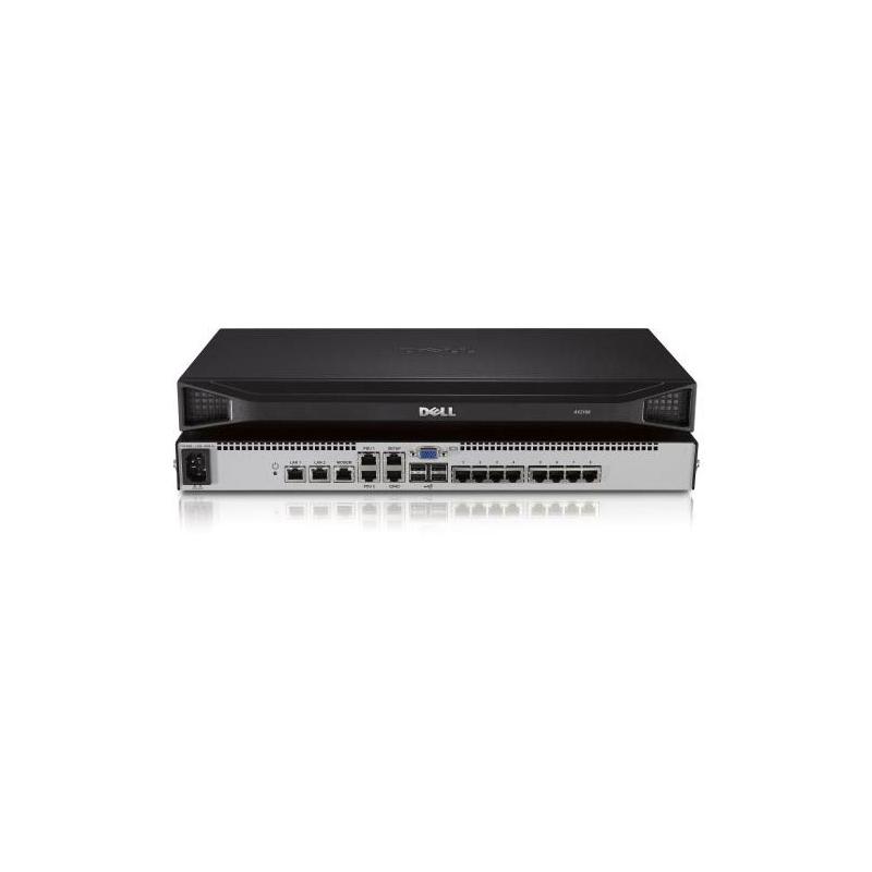 DELL DAV2108 KVM switch Rack mounting Silver