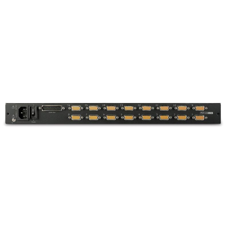 APC 17" Rack LCD Console with Integrated 16 Port Analog KVM Switch 3