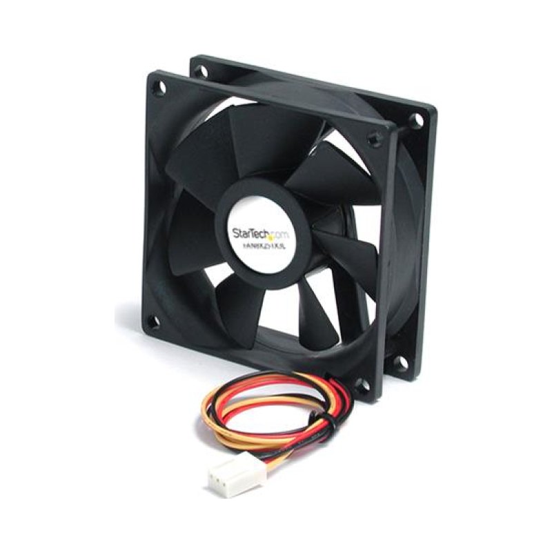 StarTech.com 80x25mm Ball Bearing Quiet Computer Case Fan w/ TX3 Connector
