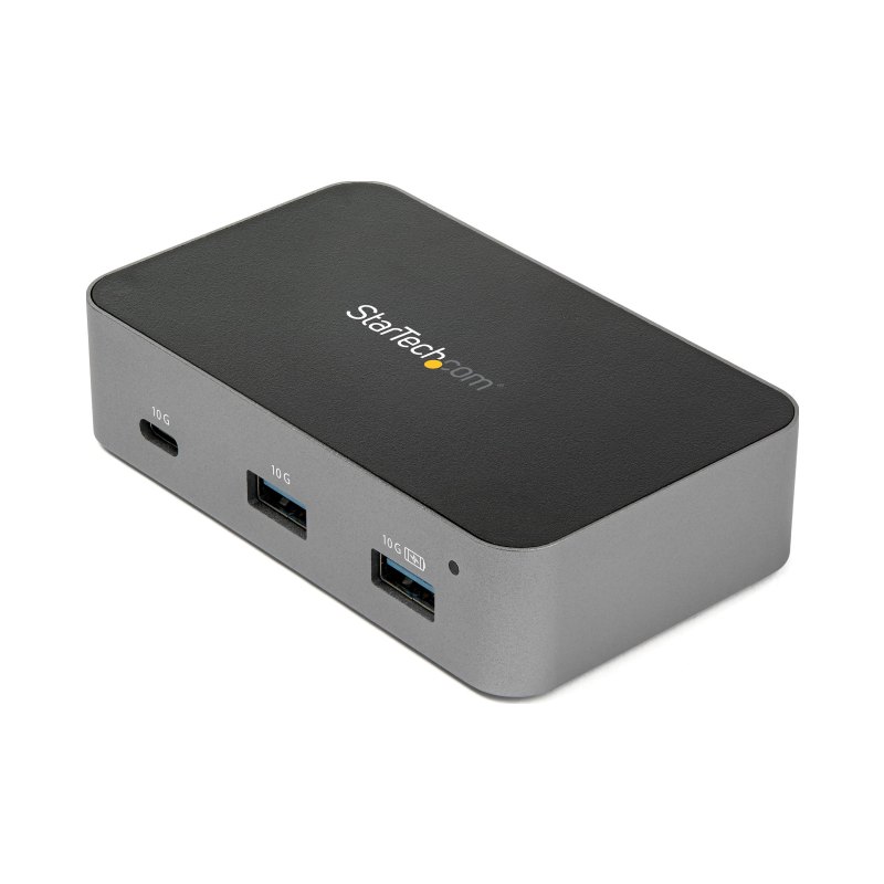 StarTech.com Hub USB-C à 4 ports - USB 3.2 Gen 2 (10Gbps) - 3 ports USB-A et 1 port USB-C - Adaptateur d'Alimentation inclu