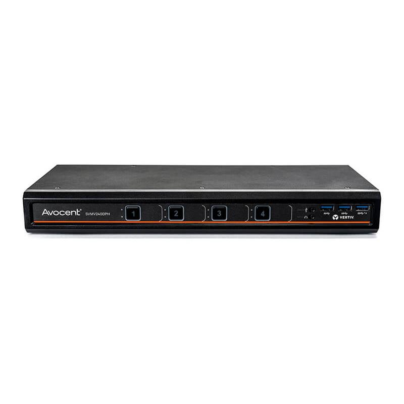 Vertiv Avocent MultiViewer SVMV240DPH KVM switch Black