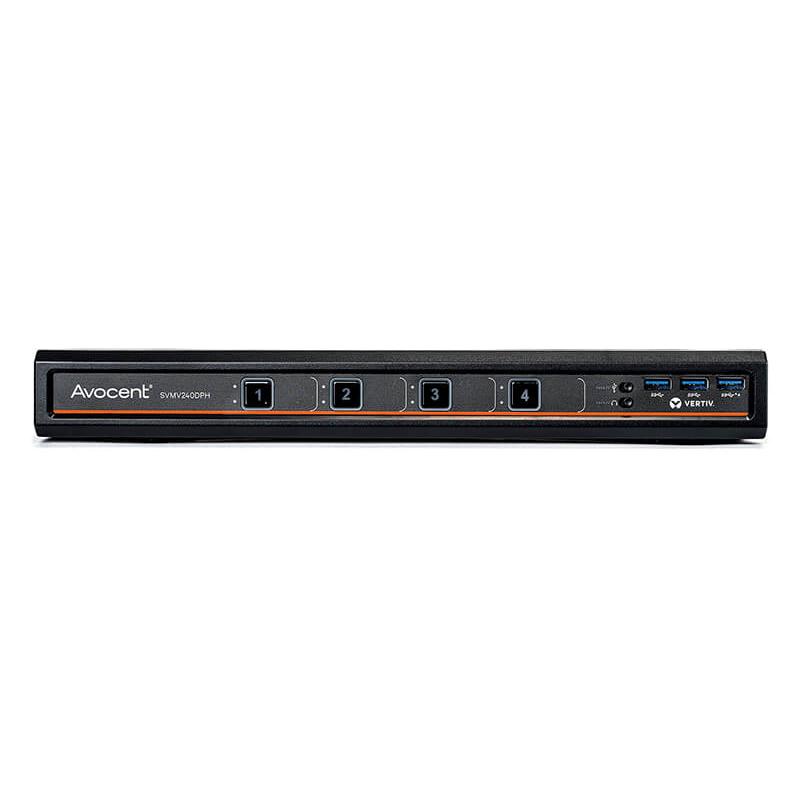 Vertiv Avocent MultiViewer SVMV240DPH KVM switch Black 2