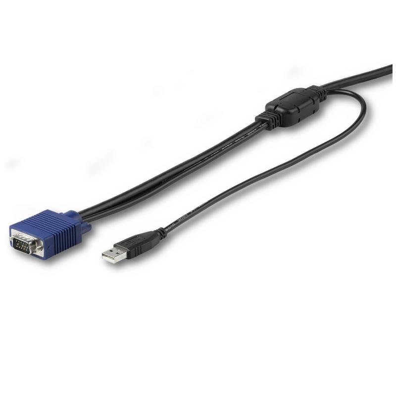 StarTech.com 15 ft. (4.6 m) USB KVM Cable for Rackmount Consoles 2