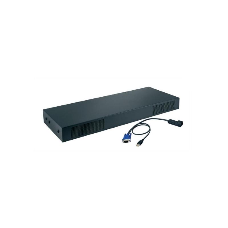 Lenovo 1754A1X KVM switch Rack mounting Black