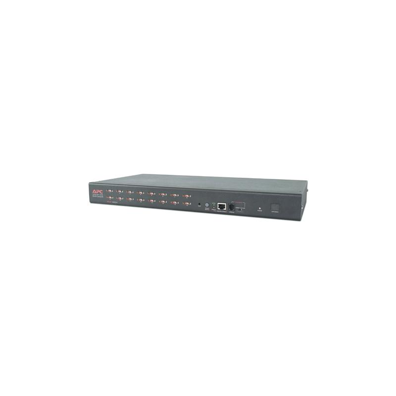 APC 16 Port Multi-Platform Analog KVM KVM switch Rack mounting Black