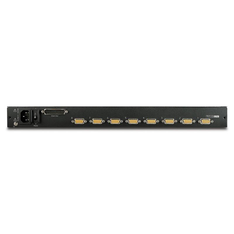 APC 17" Rack LCD Console with Integrated 8 Port Analog KVM Switch 2
