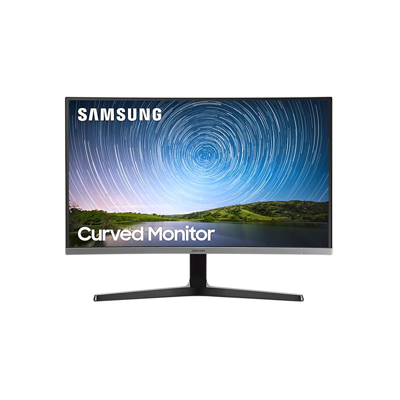 Samsung LC32R500FHNXZA écran plat de PC 81,3 cm (32") 1920 x 1080 pixels Full HD QLED Noir, Bleu