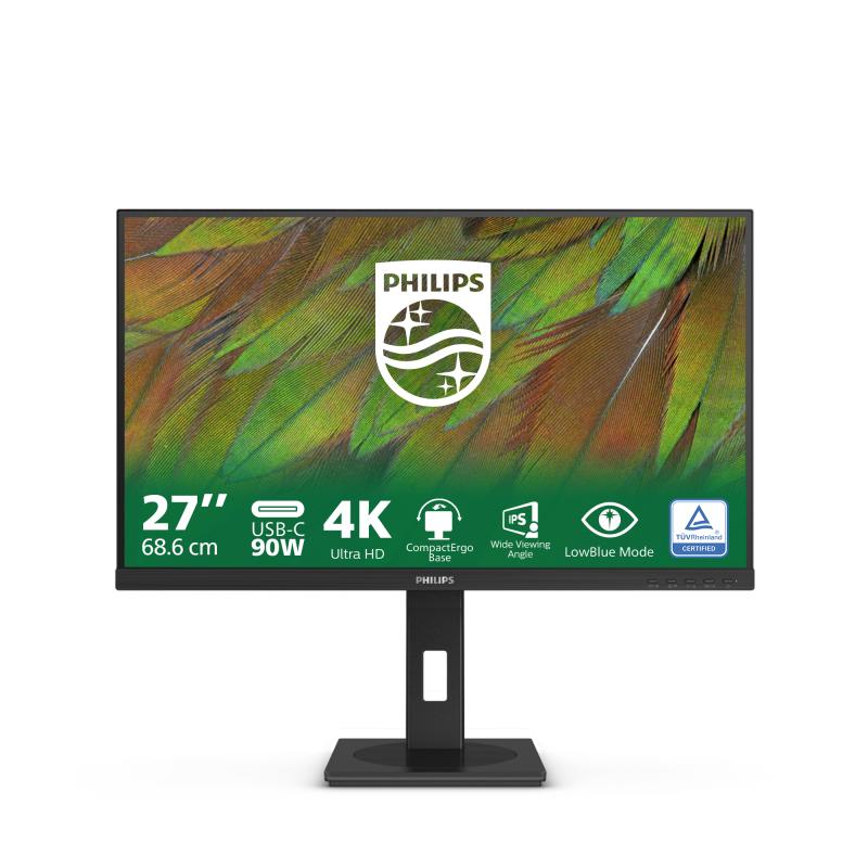 Philips 3000 series 27B1U3900/27 écran plat de PC 68,6 cm (27") 3840 x 2160 pixels 4K Ultra HD LCD Noir