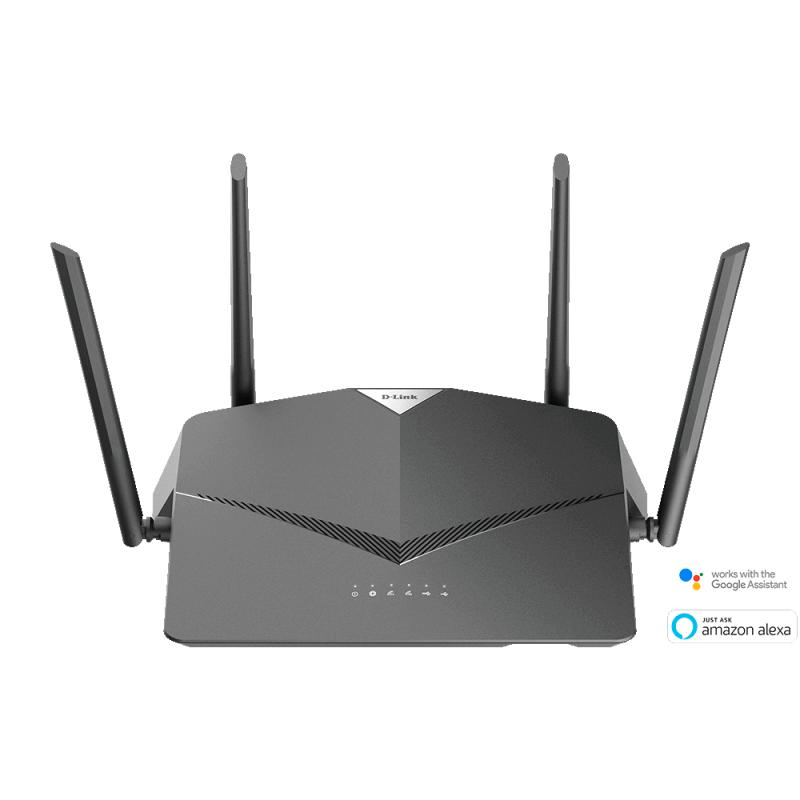 D-Link DIR-2640 routeur sans fil Gigabit Ethernet Bi-bande (2,4 GHz / 5 GHz) Gris