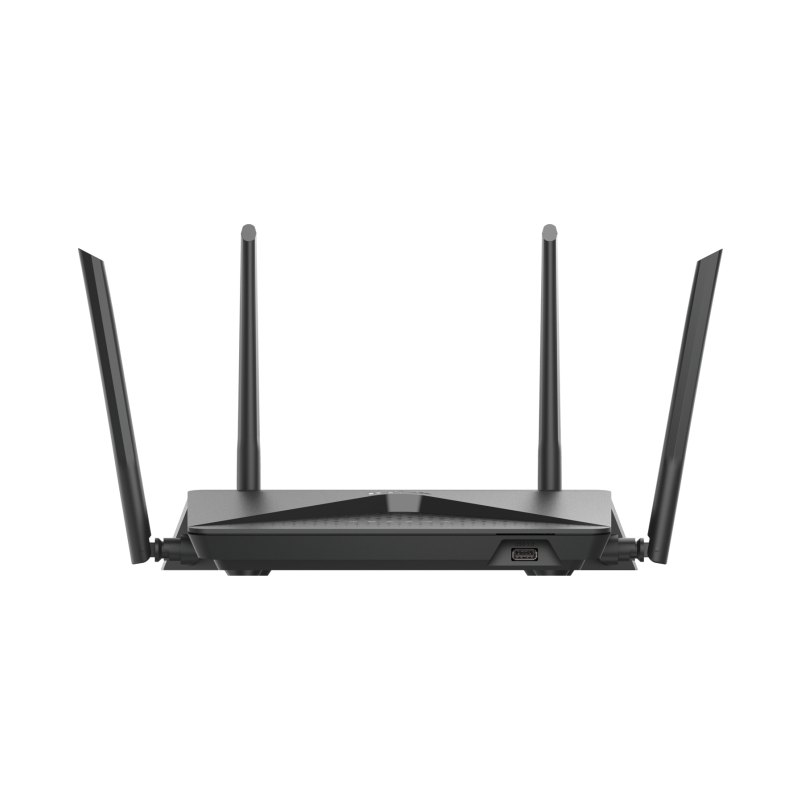 D-Link EXO AC2600 MU-MIMO wireless router Gigabit Ethernet Dual-band (2.4 GHz / 5 GHz) Black