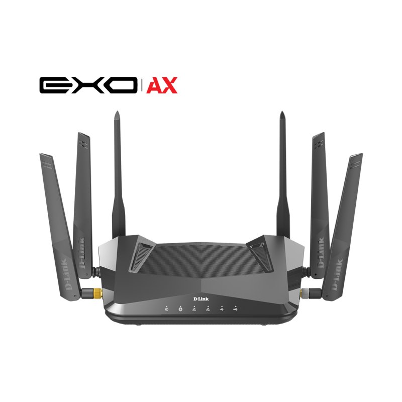 D-Link DIR-X4860 wireless router Gigabit Ethernet Dual-band (2.4 GHz / 5 GHz) Black