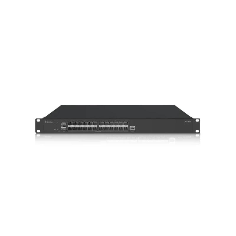EnGenius ECS6824F commutateur réseau Géré L3 Connexion Ethernet, supportant l'alimentation via ce port (PoE) 1U Noir