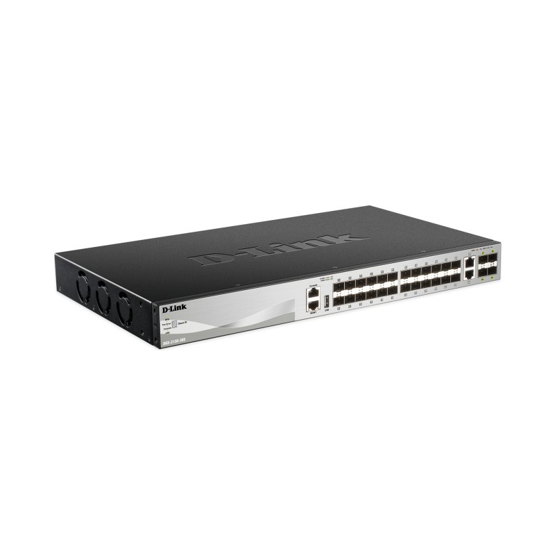 D-Link DGS-3130-30S Managed L3 Black, Grey