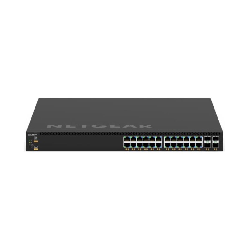 NETGEAR GSM4328 Managed L3 Gigabit Ethernet (10/100/1000) Power over Ethernet (PoE) 1U Black