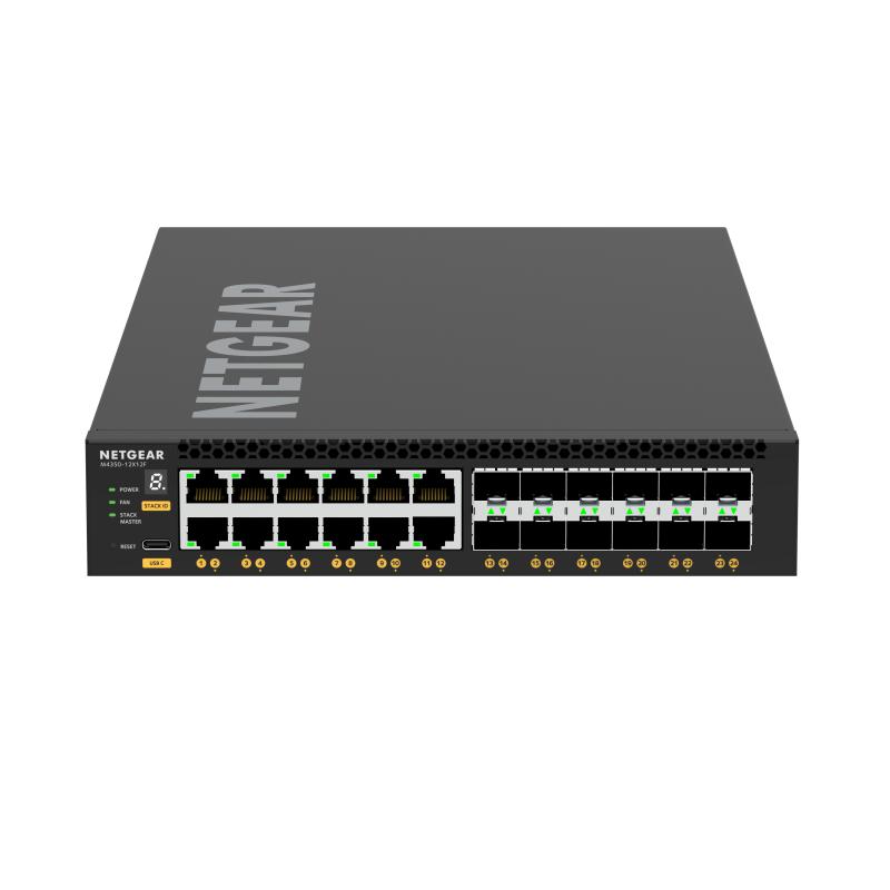 NETGEAR XSM4324 Géré L3 10G Ethernet (100/1000/10000) 1U Noir