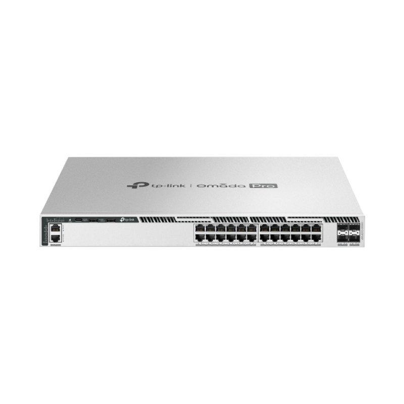 TP-Link Omada Pro S6500-24GP4XF network switch Managed L3 Gigabit Ethernet (10/100/1000) Power over Ethernet (PoE) 1U Grey