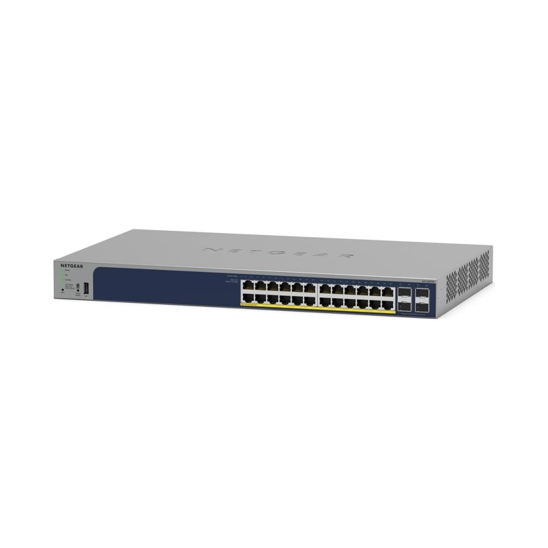 NETGEAR GS728TPP Managed L2/L3/L4 Gigabit Ethernet (10/100/1000) Power over Ethernet (PoE) 1U Grey