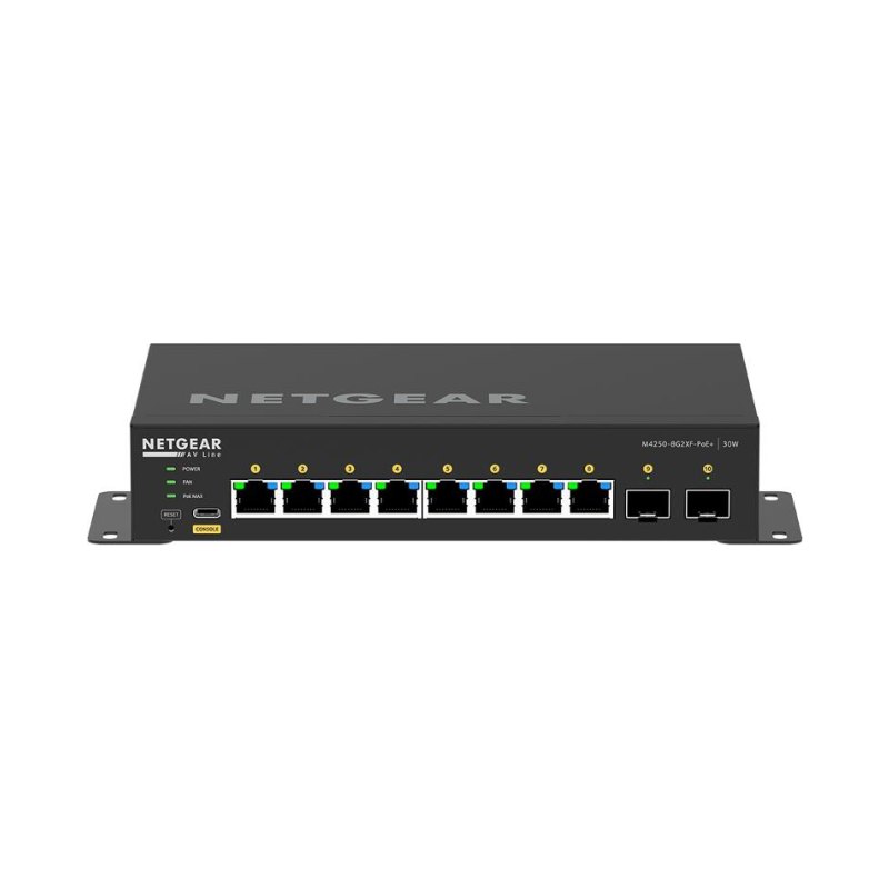 NETGEAR 8x1G PoE+ 220W and 2xSFP+ Managed Switch