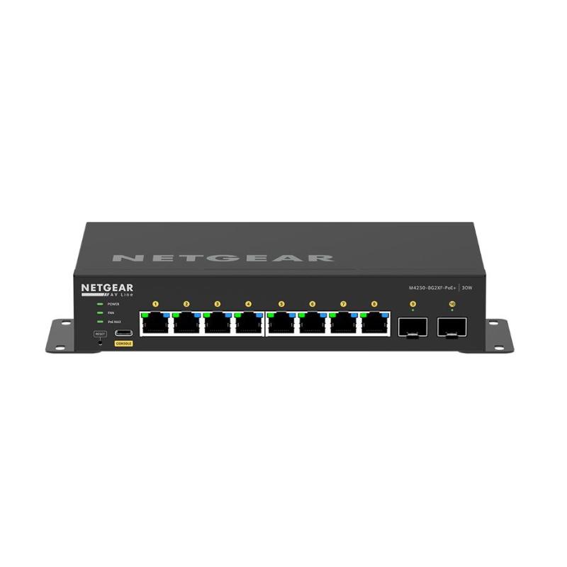 NETGEAR 8x1G PoE+ 220W and 2xSFP+ Managed Switch