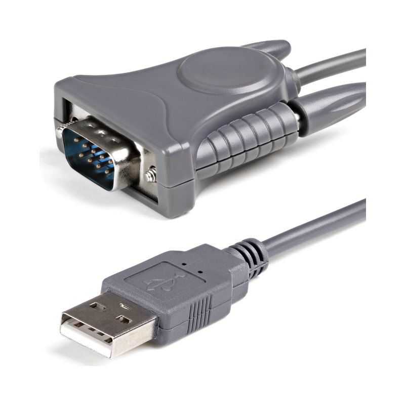 StarTech.com Câble USB vers Série à 1 Port de 91cm, Convertisseur DB9/DB25 RS232 vers USB, Prolific, Adaptateur USB vers Série
