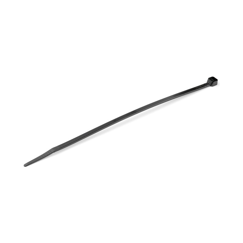 StarTech.com Colliers de Serrage 20 cm Noirs - Largeur 4 mm - Diam. faisceau 55 mm - Résistance traction 22 kg - Fermeture glissière autobloquante nylon avec pointe incurvée - 94V-2/UL -100 pcs