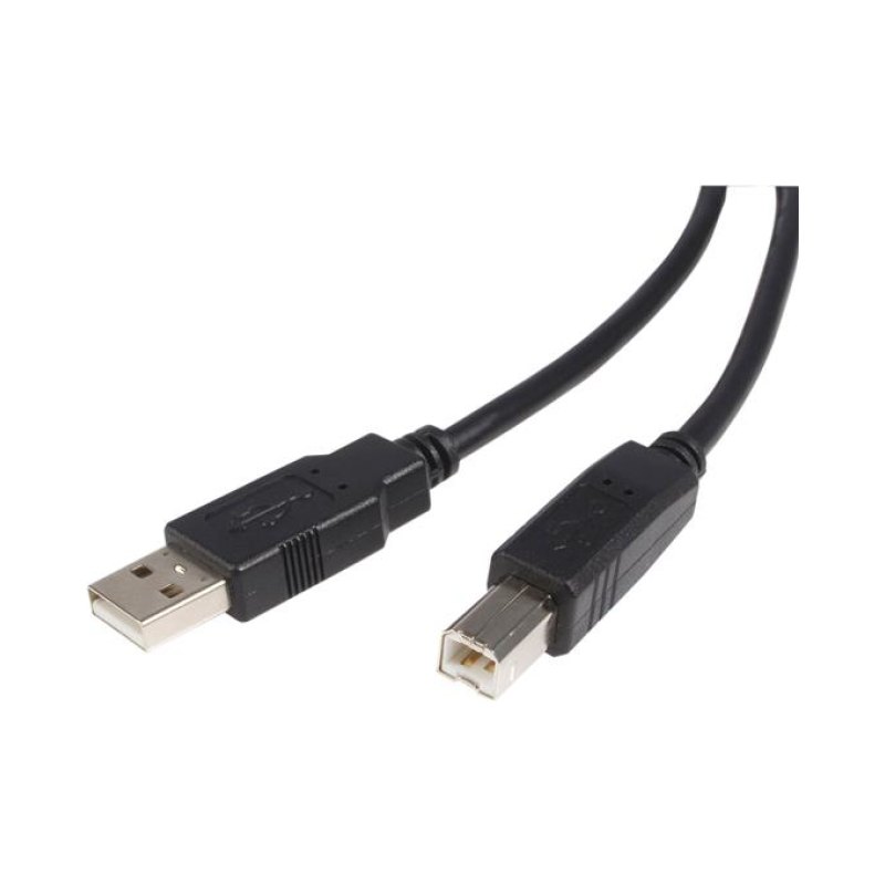 StarTech.com USB 2.0 Cable câble USB 0,9 m USB A USB B Noir