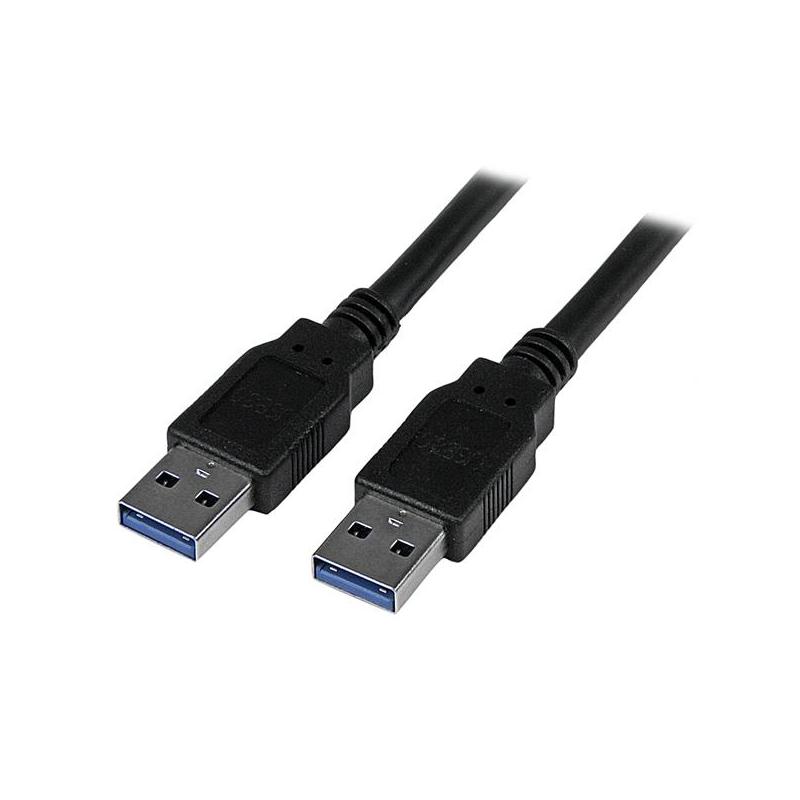 StarTech.com Câble SuperSpeed USB 3.0 (5Gbps) A vers A de 1,8m - Mâle / Mâle - Noir