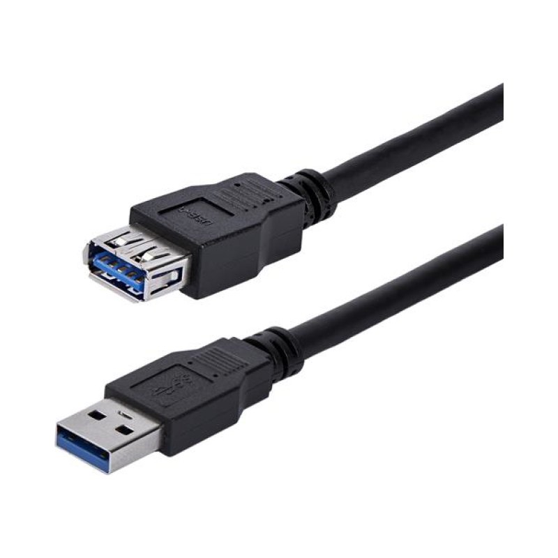 StarTech.com 1m Black SuperSpeed USB 3.0 (5Gbps) Extension Cable A to A - M/F
