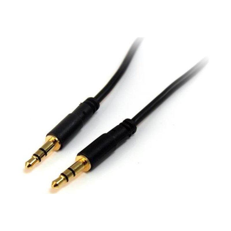 StarTech.com 10 ft Slim 3.5mm Stereo Audio Cable - M/M