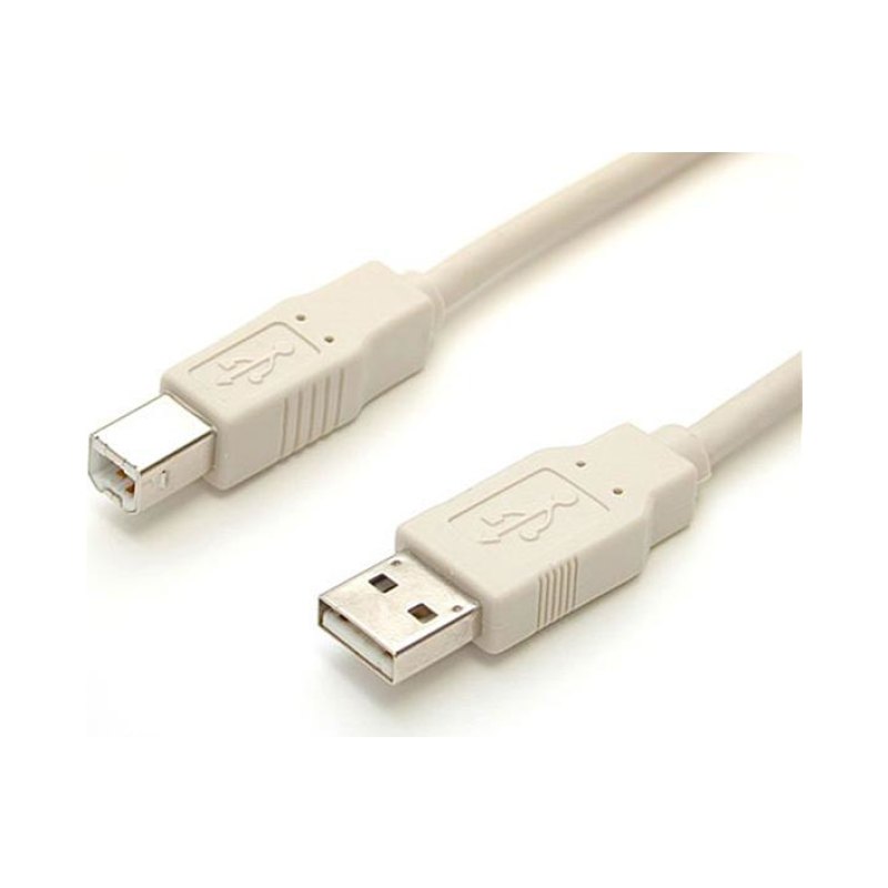 StarTech.com 10 ft Beige A to B USB 2.0 Cable - M/M