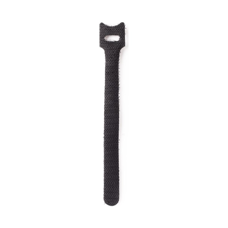 StarTech.com 6in (15cm) Hook and Loop Cable Ties, Black, Reusable Cable Straps, Adjustable and Flexible, Cord Organizer Tie/Wraps for Cable Management, Wire Loop Ties - 50 Pack