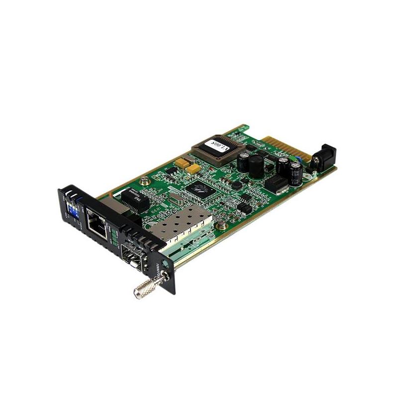 StarTech.com Module Convertisseur RJ45 Gigabit Ethernet sur Fibre Optique avec SFP Ouvert - 1000Mbps