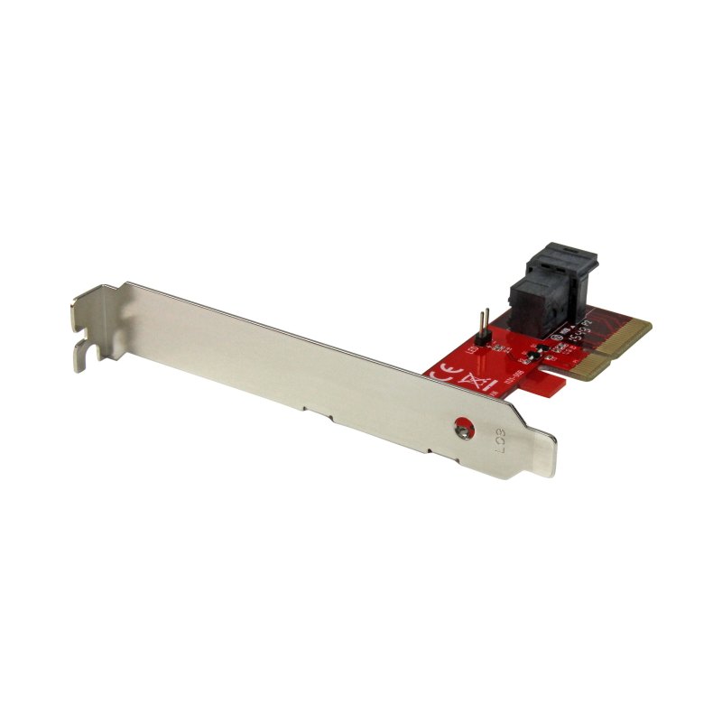 StarTech.com Adaptateur PCI Express à 4 Voies vers SFF-8643 pour SSD U.2 PCIe NVMe - Adaptateur SSD U.2 2.5" NVMe