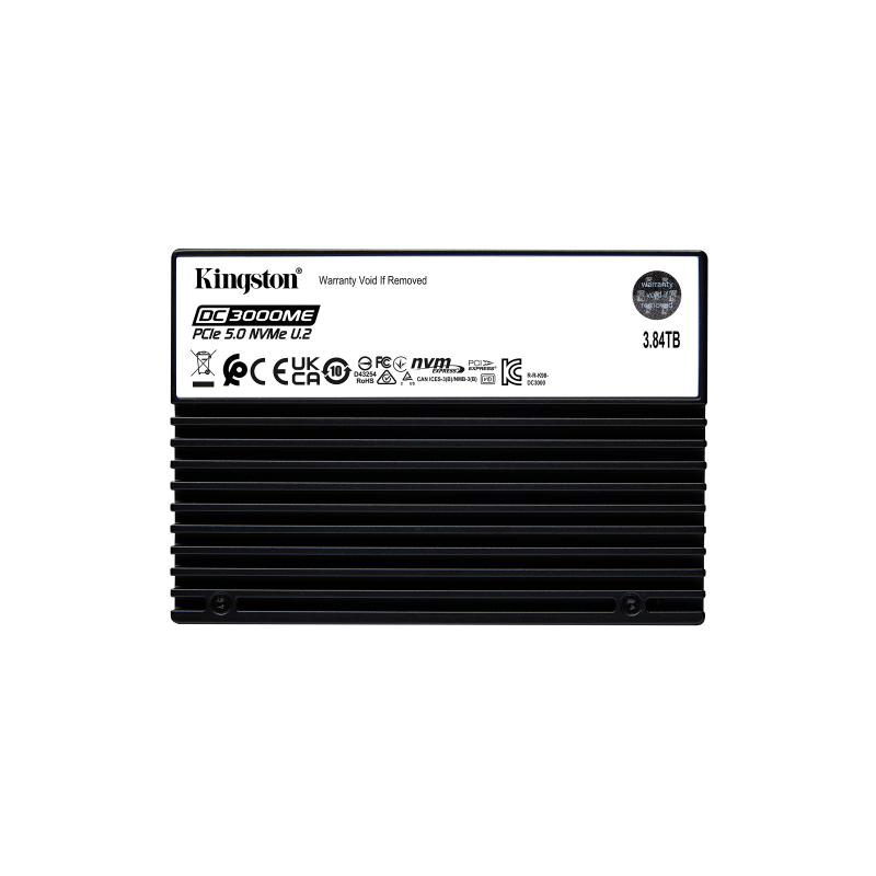Kingston Technology 3,84TB DC3000ME U.2 PCIe 5.0 NVMe TCG Opal Enterprise SSD
