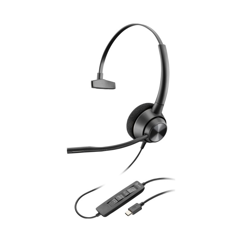 HP Poly Micro-casque Poly EncorePro 310 monaural USB-C TAA