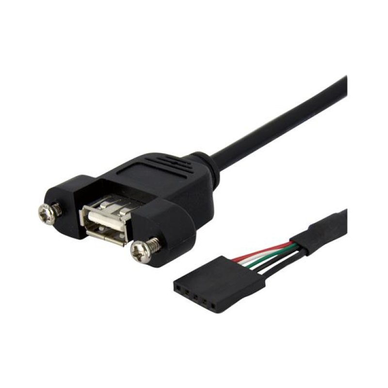 StarTech.com Câble USB Montage sur Panneau A Femelle vers Header Carte Mère A Interne Femelle - 91 cm