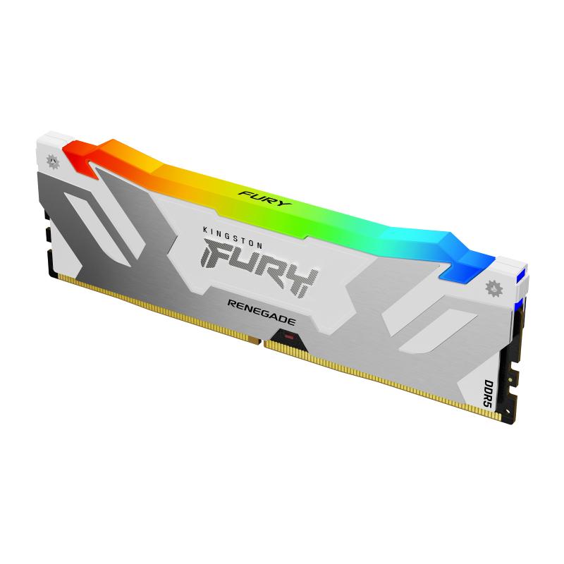 Kingston Technology FURY 16Go 7200MT/s DDR5 CL38 DIMM Renegade RGB Blanc XMP